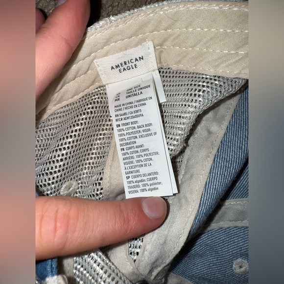 American Eagle Outfitters Blue and White Hat - Picture 5 of 5